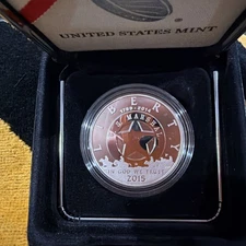 us marshall 2015 commemorative silver dollar