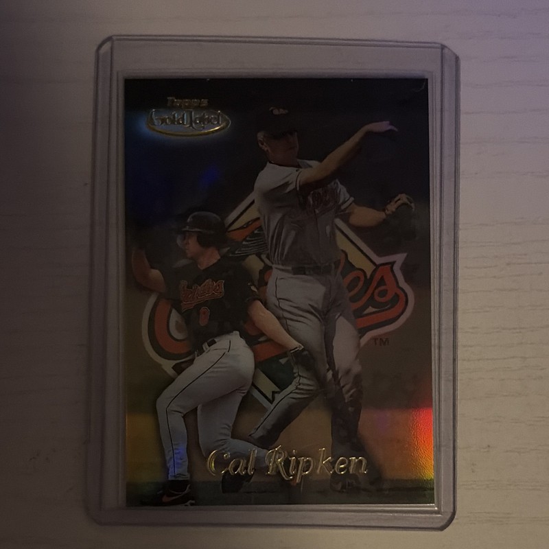 Topps 1999 Gold Label Class 1 Cal Ripken Baltimore Orioles #67 Baseball Card