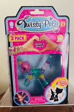 Twisty Petz "Minty Mist Unicorn" Bracelet Series 1 2pk:Unicorn Surprise Pet NIP