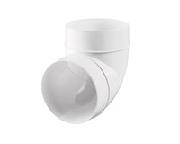 Bogen Pvc 90° 100Mm - Bogen Kunststoff, Rohrbogen, Winkel LüFtungsrohr 100 Mm