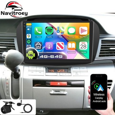 4+64GB Für Honda FRV FR-V 2004-2009 Android 15 Autoradio GPS Navi CarPlay +KAM