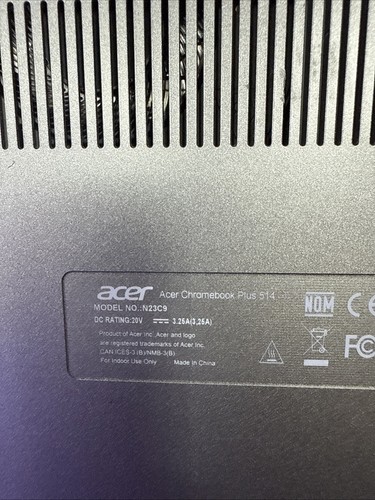 Acer Plus 514 Chromebook 14in 256GB AMD Ryzen 7320C 2.4GHz Only Laptop A conditi - Picture 8 of 8