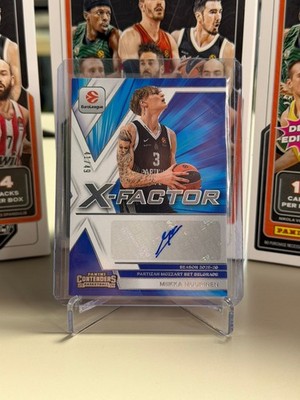 2025-26 Contenders Euroleague X-Factor MIIKKA MUURINEN AUTO /49