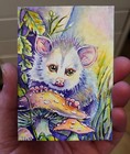 ACEO Original Painting OOAK - Baby Opossum - Bartshe — photo 2