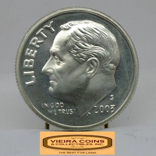 2003-S Roosevelt Silver Proof Dime  - #C56460NQ