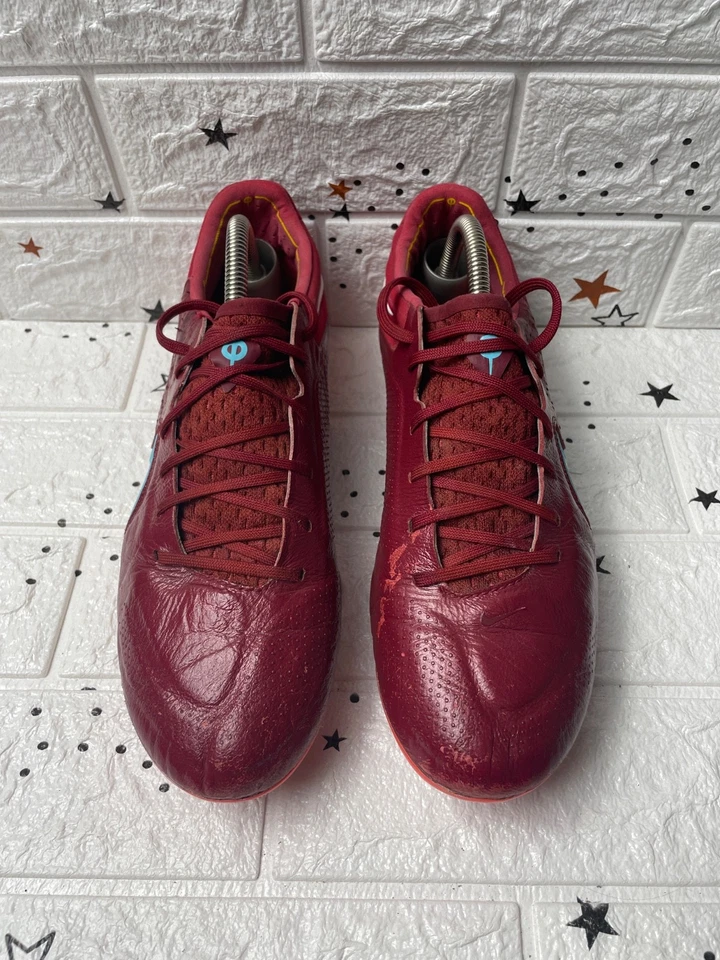 Nike Tiempo Legend 9 Elite Sg Pro DB0822-616 Cleats Boots Leather Soccer footbal - Image 4 of 4