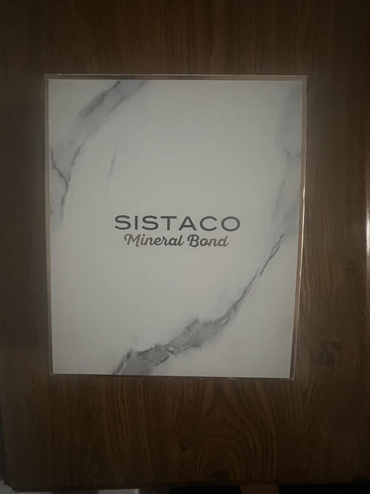 Kit inicial de esmalte Sistaco Mineral Bond novo na caixa - Imagem 2 de 4