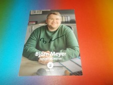 Björn Meyer  Tatort Münster signed  signiert Autogramm auf Autogrammkarte