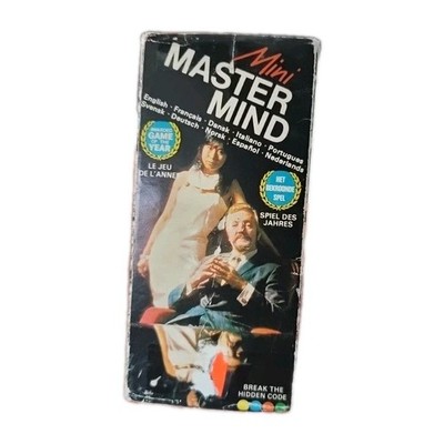 Master Mind Mini Travel Pocket Game 1972 New Sealed Pegs