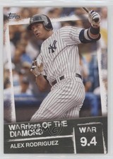2020 Topps Warriors of the Diamond Alex Rodriguez #WOD-9 2d8