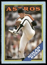 VG-EX OPC NOLAN RYAN 1988 O-PEE-CHEE BOX PANEL "N" HAND CUT UNCREASED TPHLC-2774