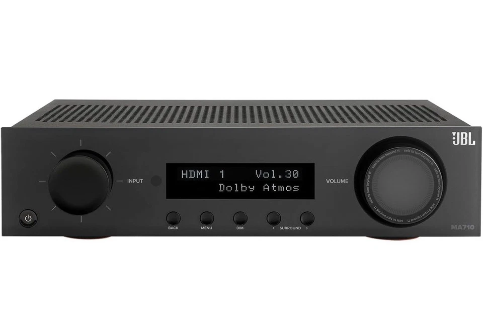 JBL MA710 7.2-Channel 8K AV Performance Receiver - Black NEW ORIGINAL SEALED - Image 3 of 4
