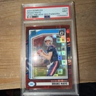 2024 Donruss - Rated Rookie Drake Maye #379 Optic Preview Red Pandora Prizm (RC)