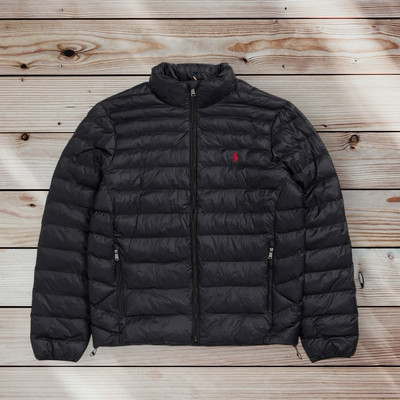 Polo Ralph Lauren Jacke schwarz Terra Puffa XXL recyceltes Nylon UVP 265 