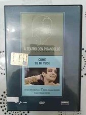 DVD USED DOCUMENTARIO A TEATRO CON PIRANDELLO : COME TU MI VUOI