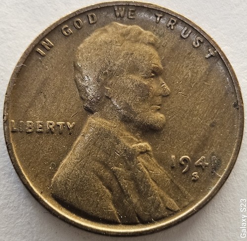 1941 S LINCOLN WHEAT CENT "WOODY" WOOD GRAIN IMPROPER ALLOY MIX *FREE SHIPPING* - Picture 2 of 7