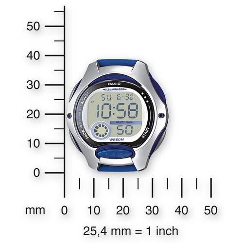 CASIO LW-200-2AVEF⎪LW-200-2A⎪Original⎪CASIO Collection Women⎪Azul⎪NIÑOS - Bild 2 von 4