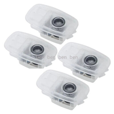 4pcs LED Car Door Light Ghost Shadow Projector For Mercedes Benz CLA CLS S Coupe