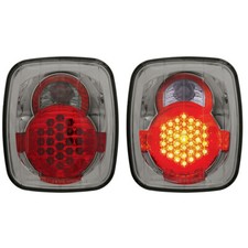 New Smoked LED Tail Light Set For 1987-2006 Jeep Wrangler CH2800161 CH2801161
