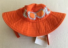 NWT Gymboree Swim Shop 0-12 Month Orange Cool Sunglasses Sun Hat with Chin Strap