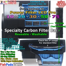 For Aqueon Quiet Flow Specialty Filter LED Pro 10,20/75,30/50 Compatible Bio Bar