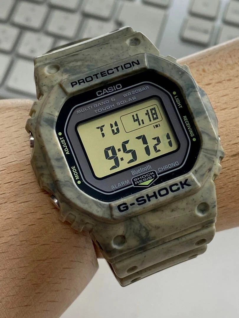 Casio G-SHOCK GW-B5600SL-5JF Military Equipped with Tough Solar and Multi Band 6