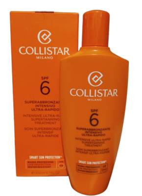 Collistar Superbräuner Intensiv Ultra-Schnell LSF6 niedriger Schutz 200ml