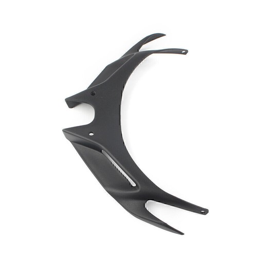 Front Aerodynamic Winglet Black Fit Kawasaki Ninja250 Ninja400 18-23 Motorcycle - Picture 10 of 12
