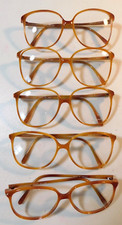 Vintage 5 Pc. Lot GIRARD 5007 Blonde 53/20 Eyeglass Frames New Old Stock 410