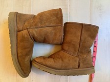 UGG Classic Chestnut Sheepskin Lined 5251 Boots size 6 women's
