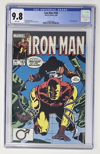 Iron Man #183 graded CGC 9.8 (1984) Marvel Comics, Taurus appearance