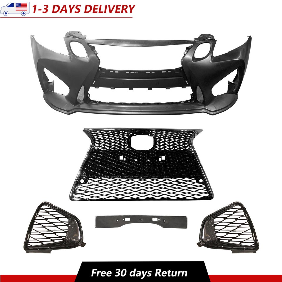 Front Bumper Conversion to 16+ GS F Style Fit For 2006-2011 Lexus GS ...