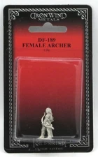  Ral Partha DF-189 Female Archer (Player Character) Ranger Warrior Adventurer 