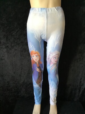 Frozen Anna&Elsa,Disney,Leggings Mädchen,98/104,110/116,122/128,mehrfarbig,