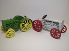 Antique Patina Farm Toys John Deere Hand Crank Tractors Fordson Arcade/Vindex
