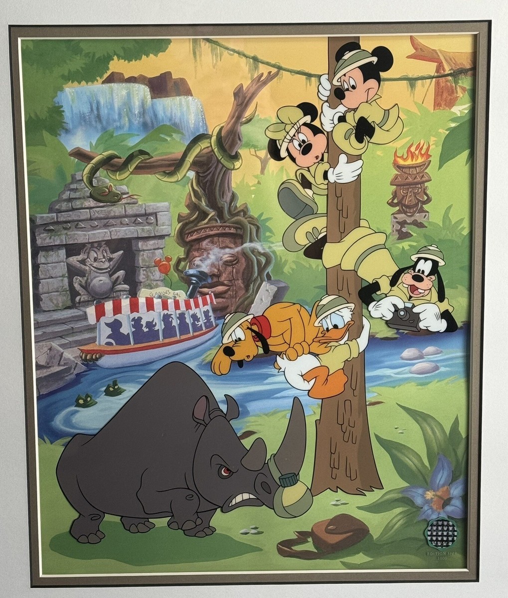 Fab Five Safari Surprise | Walt Disney Animation Studio Cel