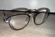 Vintage - Calvin Klein CK 607 - Tortoise Eyeglasses - MADE in ITALY Horn Rimmed
