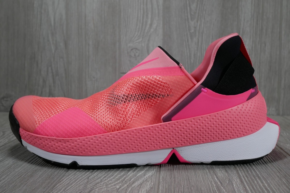 New Nike Go Flyease Pink Gaze Hyper Black Shoes DZ4860-600 Mens