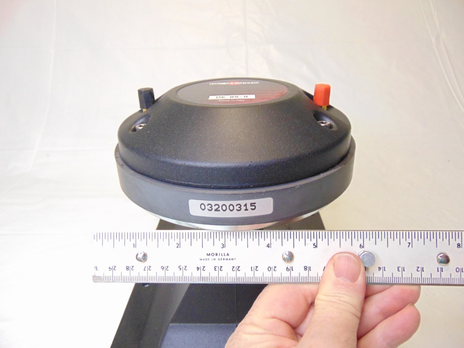 B&C Speaker DE85 , 8 ohm, 2.0 inch throat diameter Mylar/Titanium Diaphragm #5