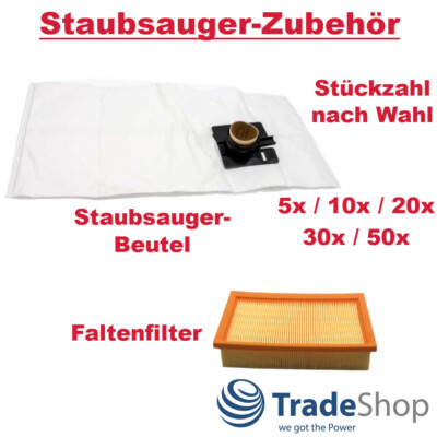 Mikrovlies-Beutel für Festool CT 22 CTL 33 CT 55 Staubsauger - Anzahl nach Wahl