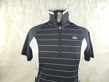 NWT Lacoste Andy Roddick Black White Tennis Polo Shirt size 14