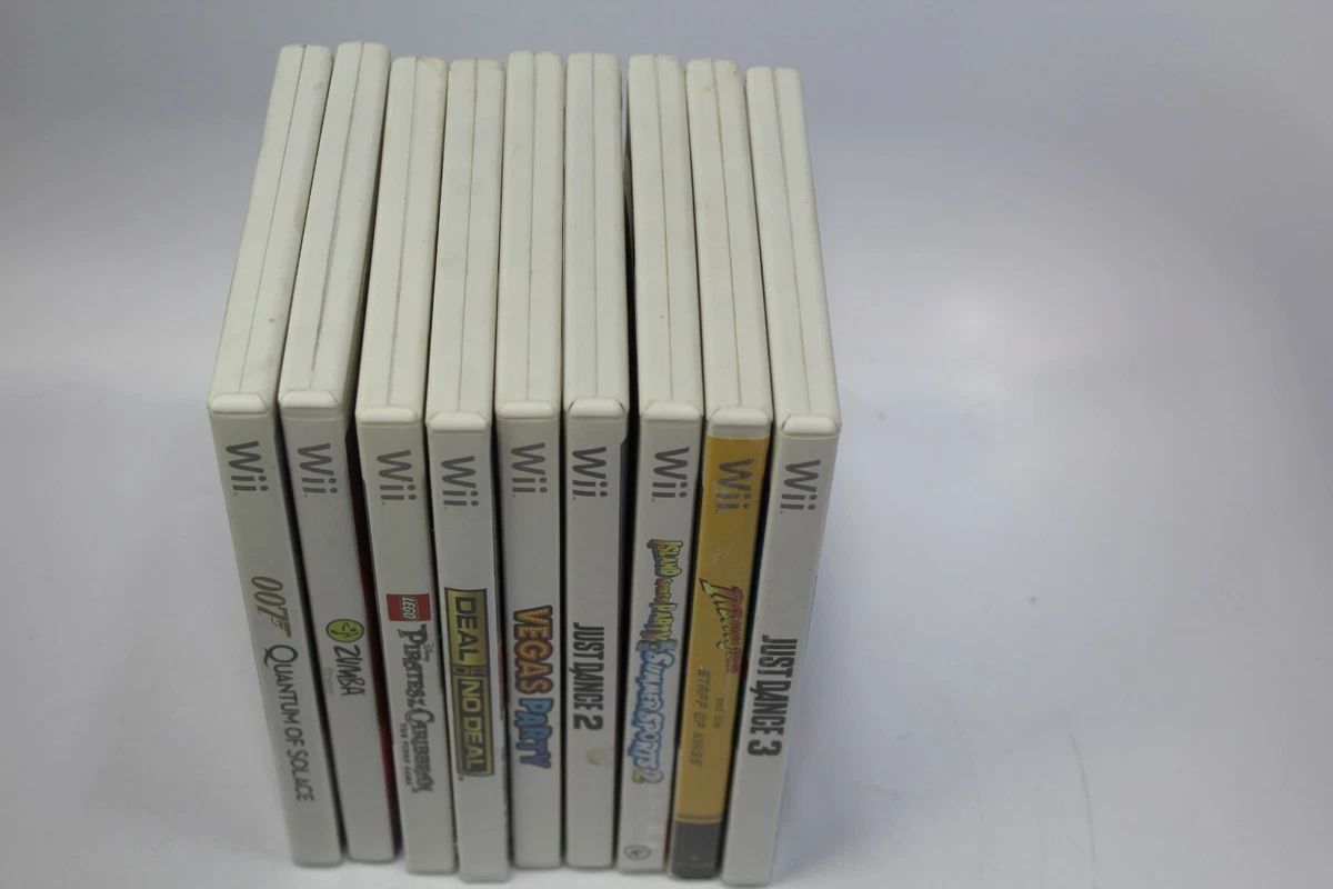 Nintendo Wii Game Lot of 9 Games USED CLEANED TESTED