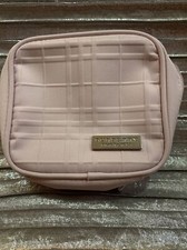 Burberry Fragrances Adora zippered Pink Travel Pouch W Zipper All Around -new