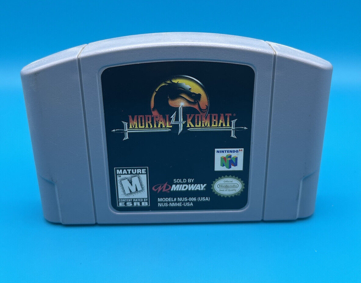 Mortal Kombat 4 MK4 (Nintendo 64 N64, 1998) Sealed!!!