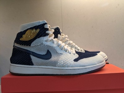 jordan 1 retro high flyknit derek jeter re2pect