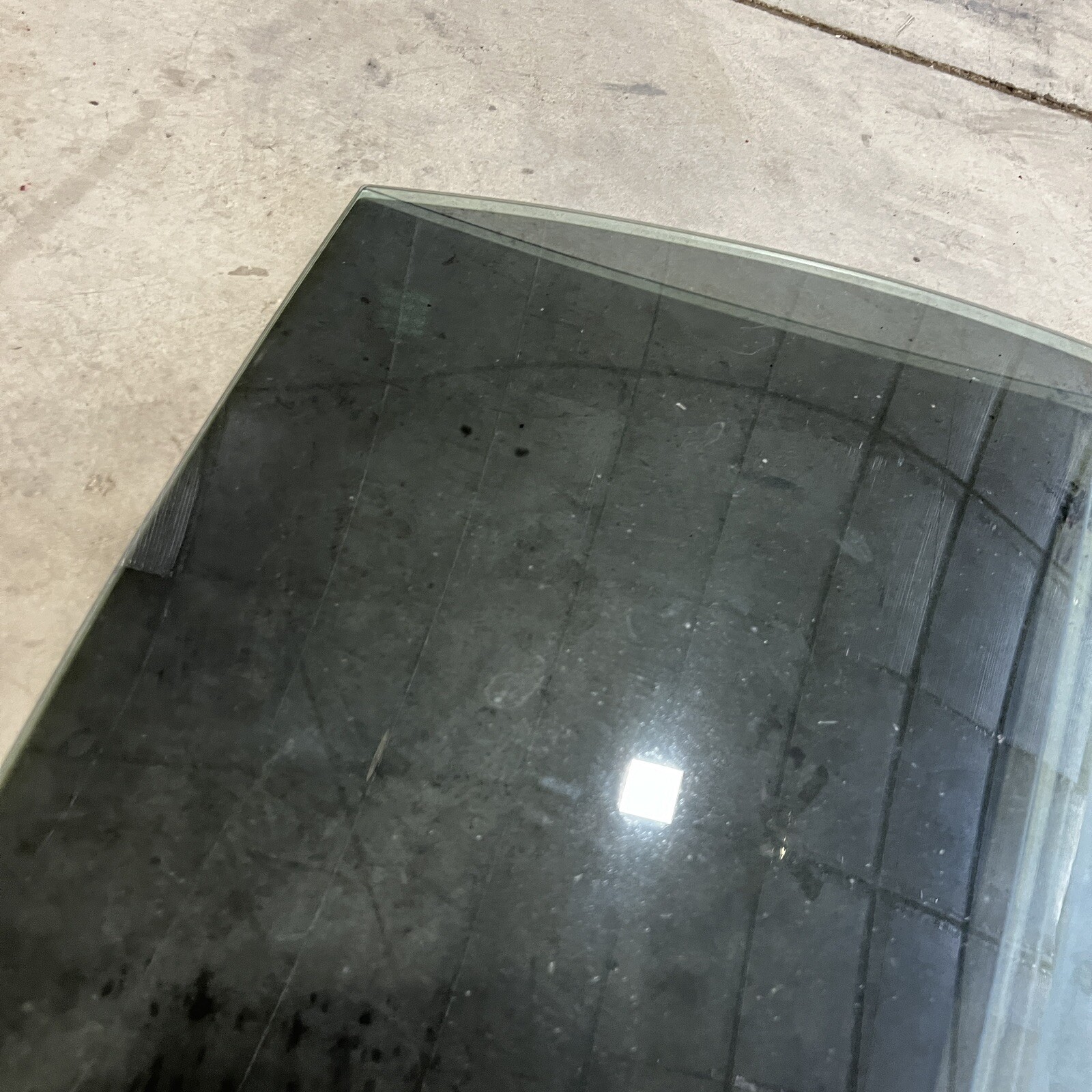 03-12 Maserati Quattroporte Rear Right Side Door Window Glass M139