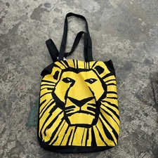 NWT BROADWAY THE LION KING SIMBA FACE BLACK TOTE BAG BRAND NEW! Musical G13