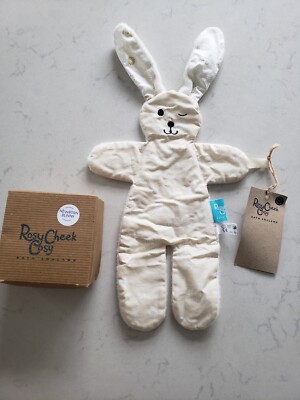 Rosy cheek cosy Bunny Rabbit Baby Comforter Blankie Blanket Soft