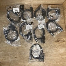 LOT OF 9 3ft C2G Display Port Male to Single Link DVI-V Male Adapter Cable