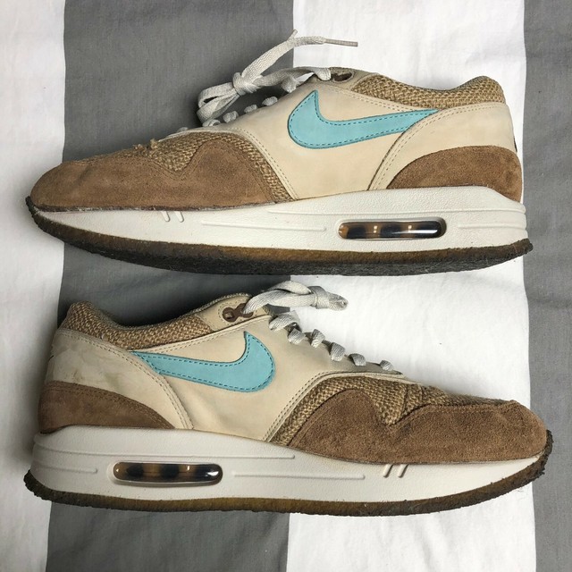 Nike Air Max 1 Premium Crepe, Hemp, Vintage, 2004, 308867 231, Mens US 10 | eBay
